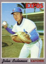 1970 Topps Baseball Cards      417     John Bateman